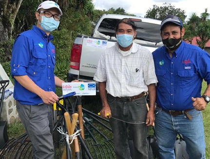 agricultural tools donation Honduras 2023
